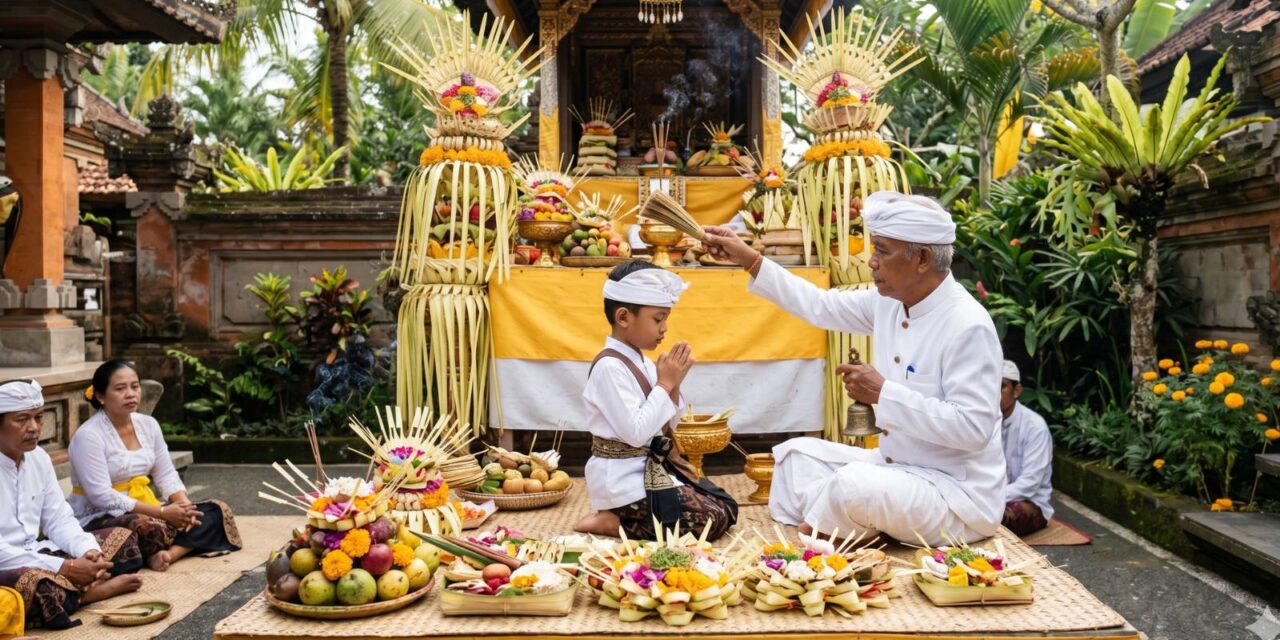 Otonan – Momentum Refleksi Spiritual dan Pemuliaan Atman dalam Tradisi Hindu