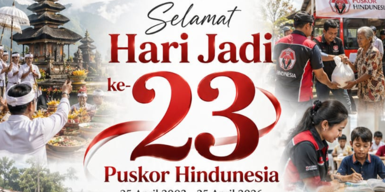 23 Tahun Puskor Hindunesia: Menjaga Nyala Dharma dalam Kesederhanaan dan Kebersamaan