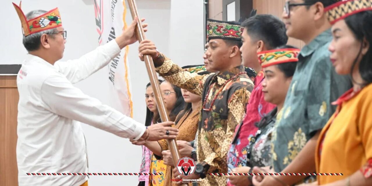 Puskor Hindunesia Perkuat Akar Pengabdian di Bumi Tambun Bungai: Dekorwil Kalteng Resmi Dikukuhkan