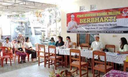 Safari Kesehatan Puskor Hindunesia Sasar Pasraman Kundalisada, Tingkatkan Kualitas Kesehatan Umat di Desa Panji Anom