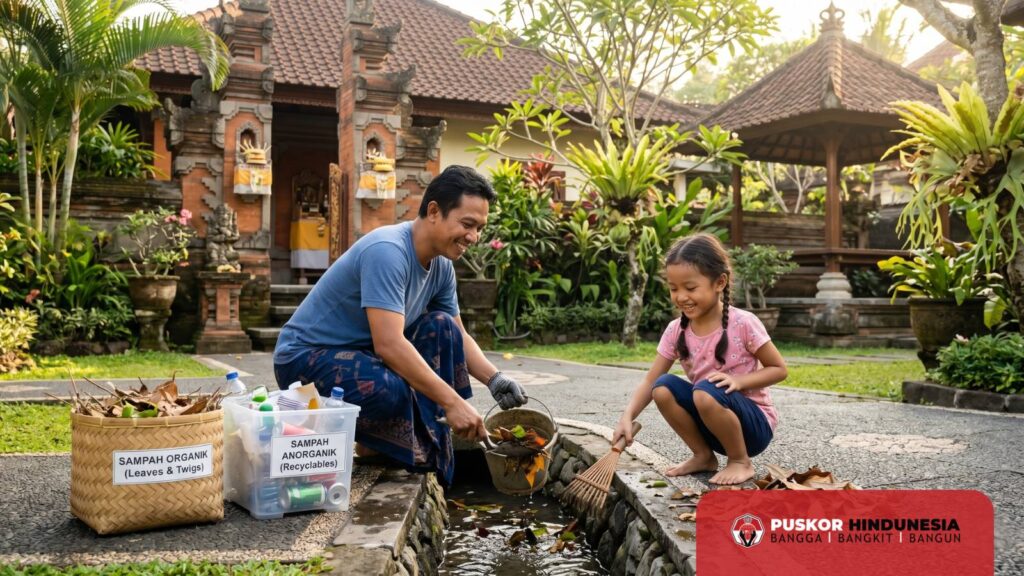 Menyelamatkan Esensi Tri Hita Karana Mulai Dari Diri Sendiri dan Keluarga Dengan Melibatkan Putra-Putri Kita