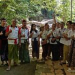 Dekorda Lombok Hari ini Melakukan Bakti Sosial di Pura Manik