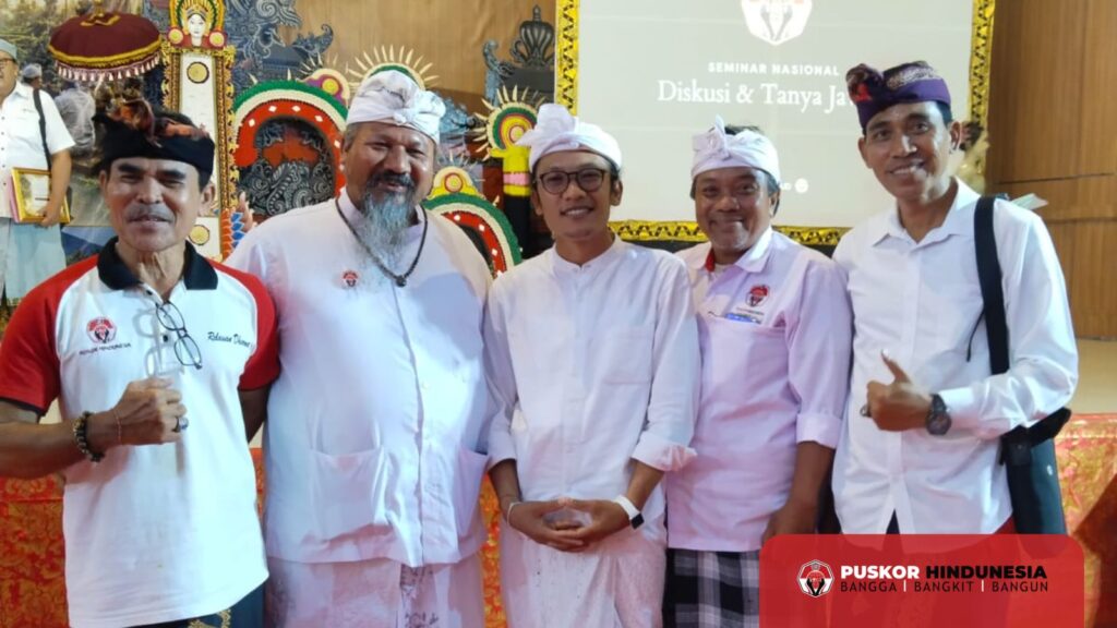 Jero Duuran Batur bersama Relawan Dharma Puskor Hindunesia