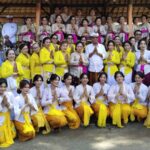 Kolaborasi Sakral: Sekaa Tari Kawitan Dharma Nusantara dan SGI Sekar Puri Ngayah di Pura Samuan Tiga