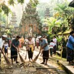 Sugihan Jawa Merupakan Prosesi Penyucian Bhuana Agung dalam Rangkaian Hari Raya Galungan - Image by Google AI