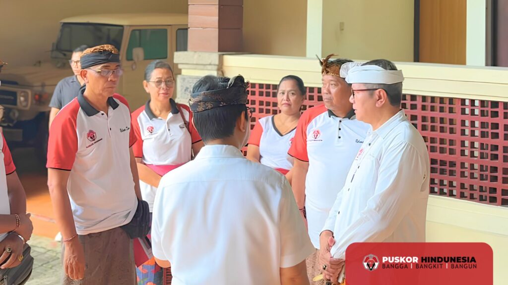 Tim Puskor Hindunesia melakukan Audensi Pagi di Rumah Jabatan Bupati Badung
