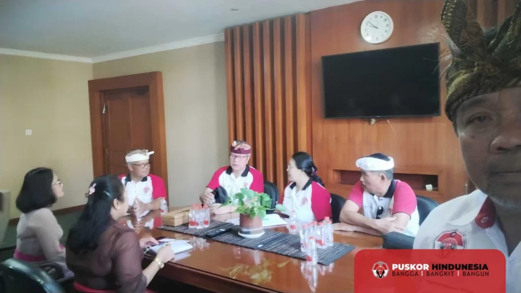 Audensi berlangsung cukup panjang pada pagi hari ini di Kantor Dinas Pariwisata Kota Denpasar