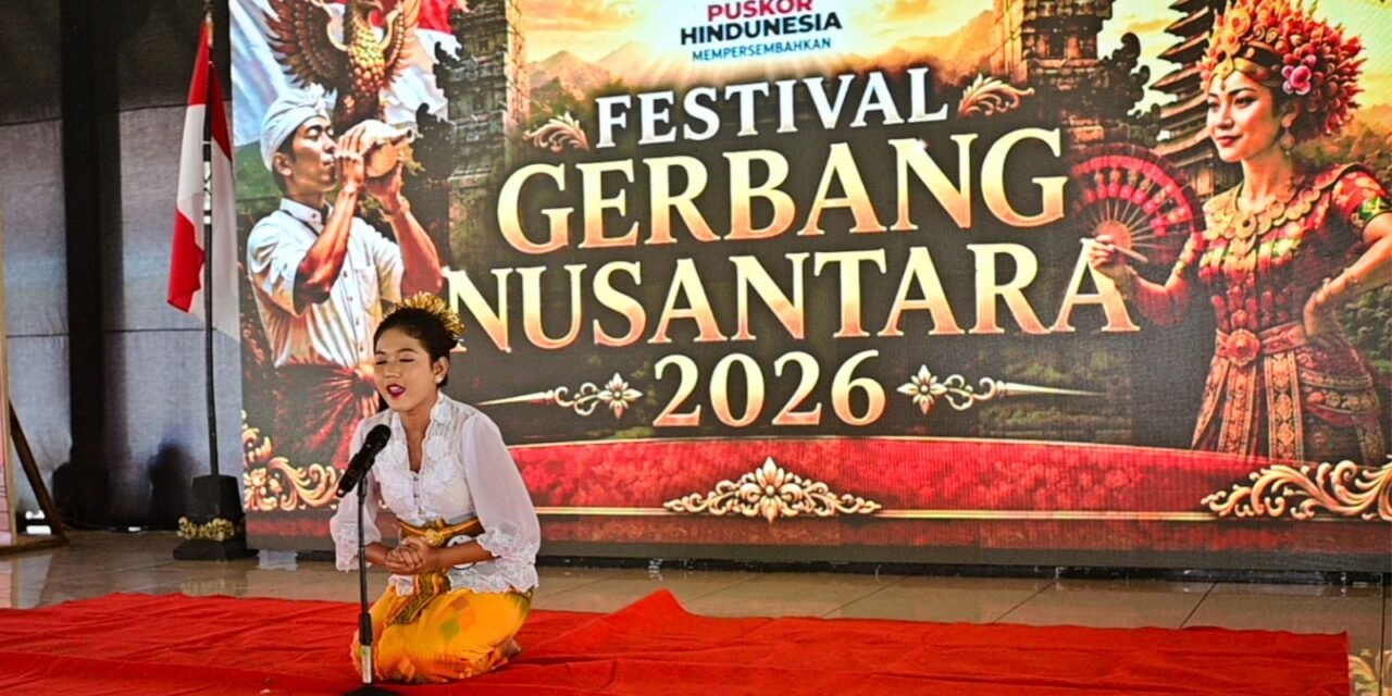 Jaga Tradisi Nusantara, Lomba Mekidung dan Mewarnai Kawal Pembukaan Festival Gerbang Nusantara 2026