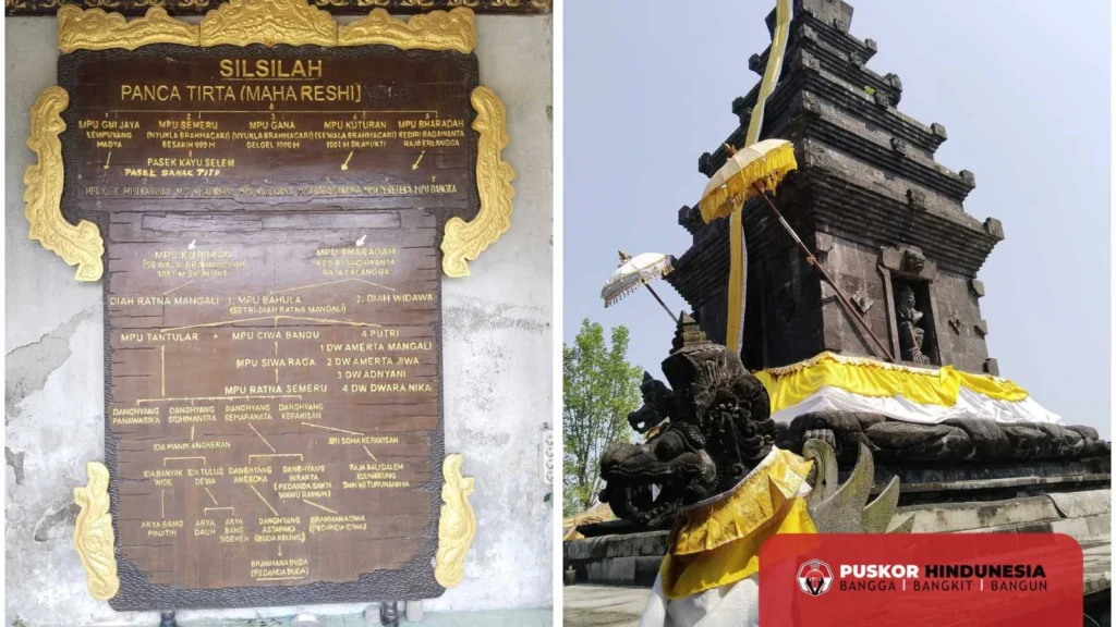 Silsilah Panca Tirta (Maha Reshi) dan Pelinggih Pura
