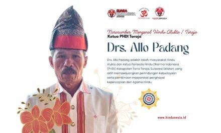 Drs. Allo Padang: Sosok Tokoh Hindu Toraja yang Konsisten Mengawal Spiritualitas Alukta