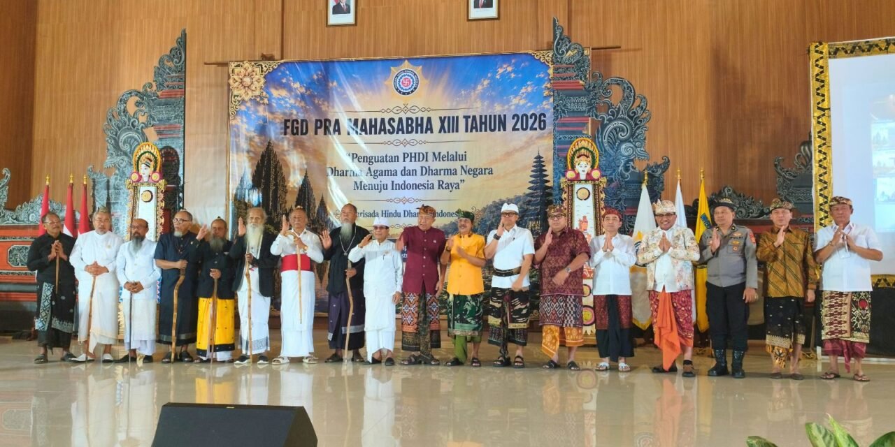 Kemeriahan dan Kekhidmatan Pembukaan FGD Pra Mahasabha XIII PHDI 2026 di UNHI Denpasar