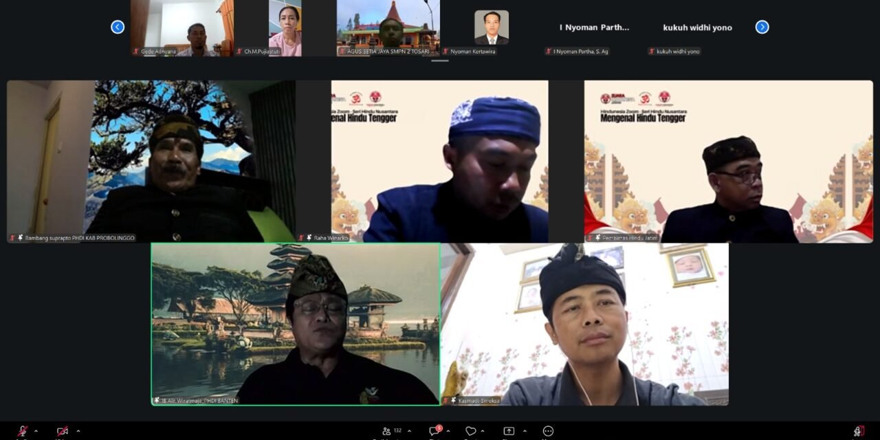 Liputan Khusus: Hindunesia Zoom – Seri Hindu Nusantara Membahas Keunikan “Mengenal Hindu Tengger”