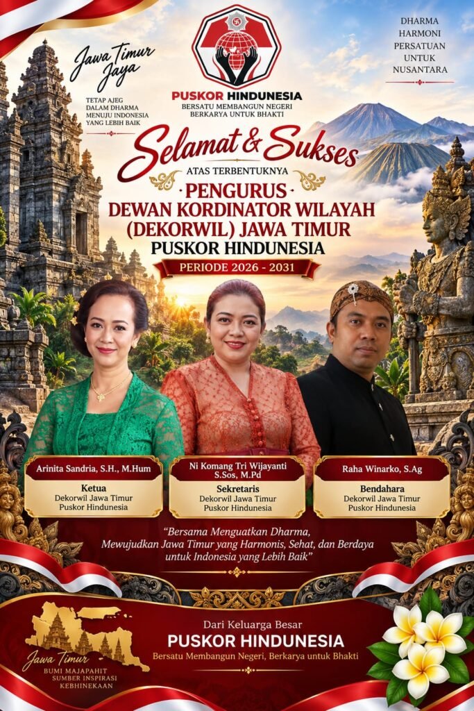 Flyer Selamat Dekorwil Jawa Timur