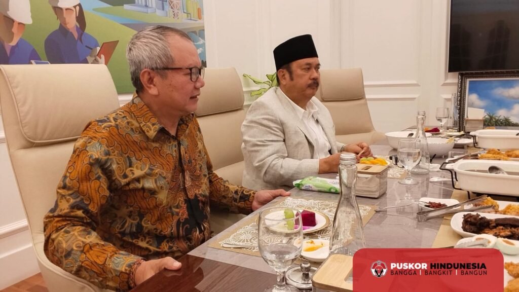 DR (HC) Ida Bagus K Susena Bercengkrama Dengan Menteri PPN Rachmat Pambudy