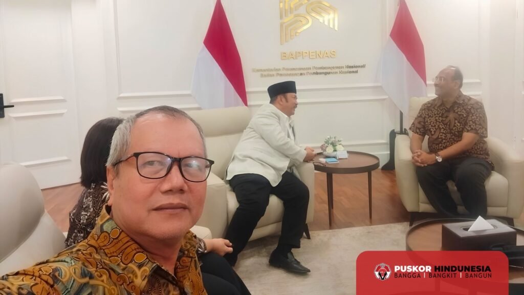 Diskusi Serius Ketua Umum Dekornas Puskor bersama Menteri PPN Rachmat Pambudy