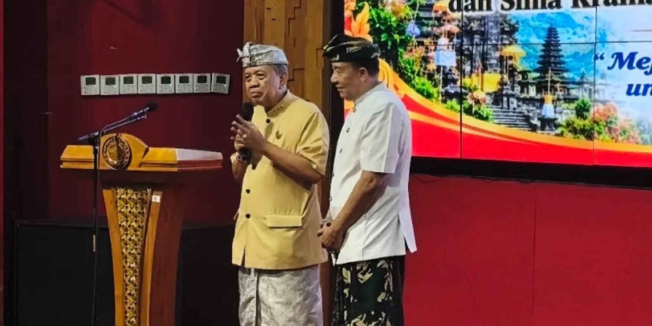 Rekonsiliasi Historis di Besakih: WBT dan Ida Bagus Putu Dunia Teguhkan Persatuan Umat Hindu Nusantara