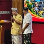 Dua tokoh nasional Hindu Wisnu Bawa Tenaya dan Ida Bagus Putu Dunia