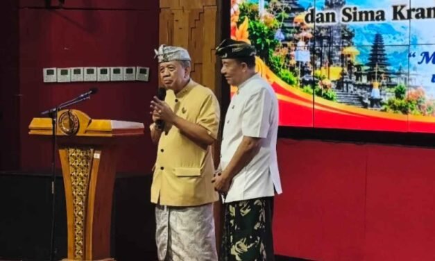 Rekonsiliasi Historis di Besakih: WBT dan Ida Bagus Putu Dunia Teguhkan Persatuan Umat Hindu Nusantara