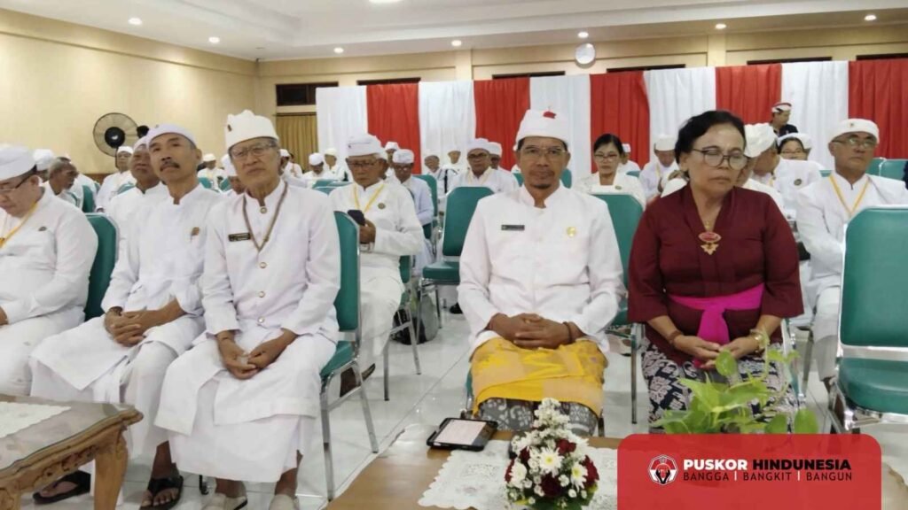 Kepala Kantor Wilayah (Kakanwil) Kemenag Provinsi Bali, Dr. I Gusti Made Sunartha, S.Ag., M.M. Turut Hadir