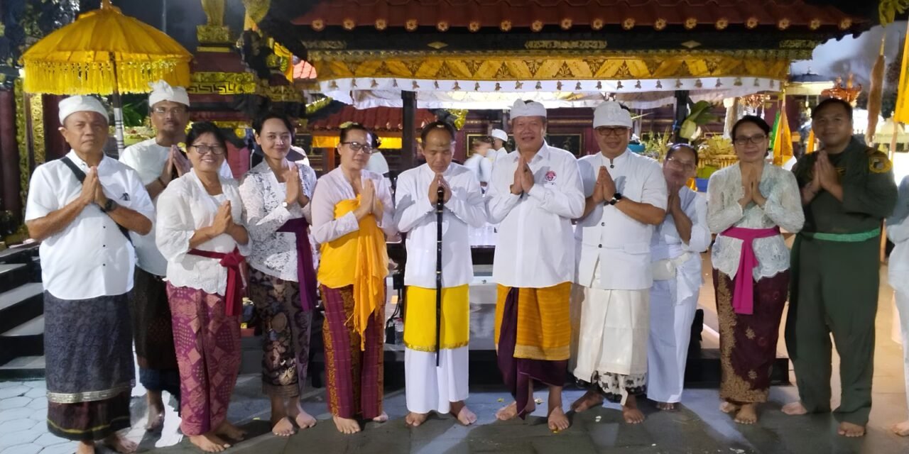 Purnama Kelima, Pura Agung Wira Loka Natha Cimahi Gelar Pemlaspasan Pelinggih Anglurah dan Gedong Suci