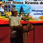 Letjen TNI I Nyoman Cantiasa Dalam Sambutan dan Pemaparannya Pada Sima Krama