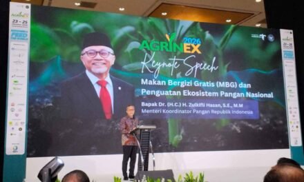 Menko Zulkifli Hasan Tekankan Swasembada Pangan di Pembukaan Agrinex Expo 2026, Kadin dan Pelaku Usaha Dukung Penuh