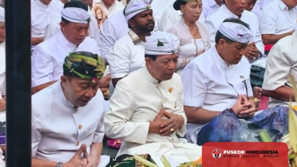 Penataran Agung Besakih - Wisnu Bawa Tenaya Mendampingi Ketua Sabha Welaka dan Ketua Umum Pengurus Harian PHDI 2026-2031