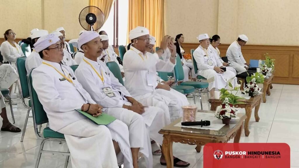 Peserta Mahasabha Saat Persiapan Pemilihan Ketua PSN