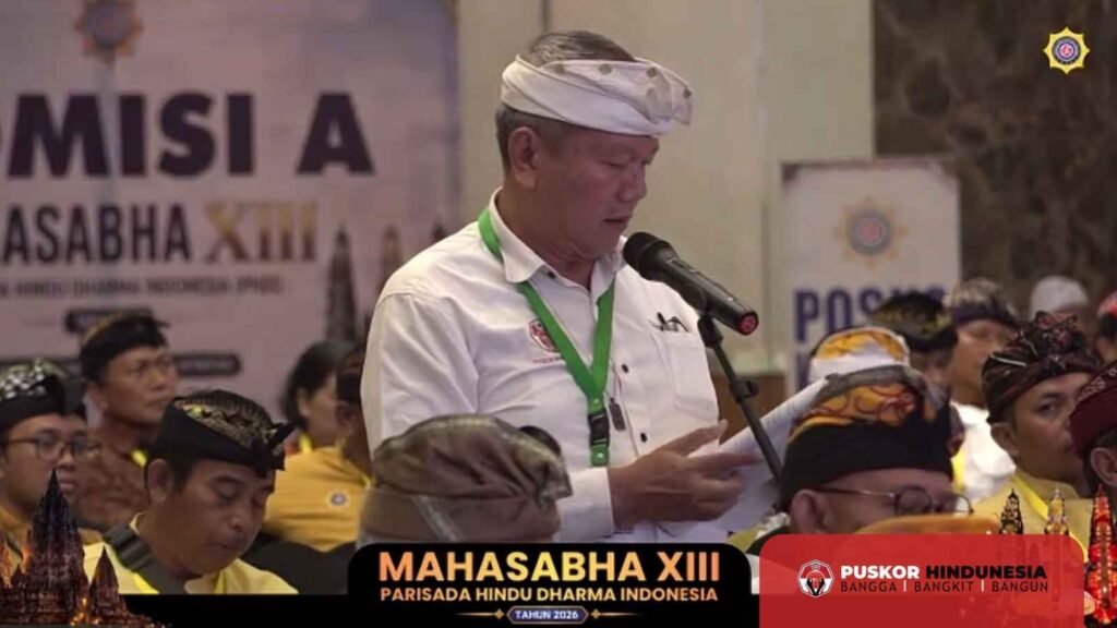 Puskor Hindunesia Meminta Klarifikasi Spesifik Bab III Pasal 3