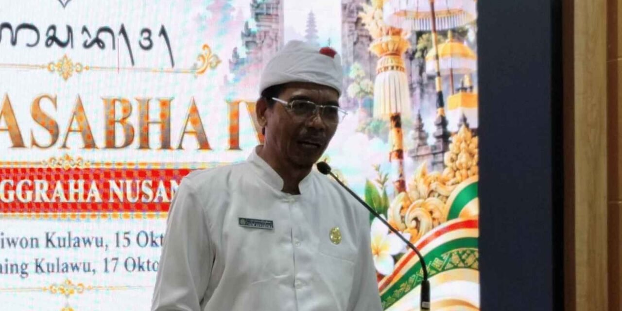 Penutupan Mahasabha IV PSN: Kakanwil Kemenag Bali Tekankan 3 Kredibilitas dan 4 Kompetensi Pinandita