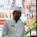 Sambutan Kepala Kantor Wilayah (Kakanwil) Kemenag Provinsi Bali, Dr. I Gusti Made Sunartha, S.Ag., M.M. Saat Penutupan