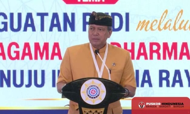 Sambutan Penutupan Mahasabha XIII: Letjen TNI I Nyoman Cantiasa Gaungkan Visi Rumah Besar Hindu Nusantara
