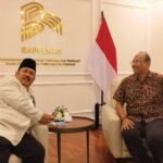 Tim Puskor Hindunesia diterima Menteri Perencanaan Pembangunan Nasional menteri PPN Rachmat Pambudy