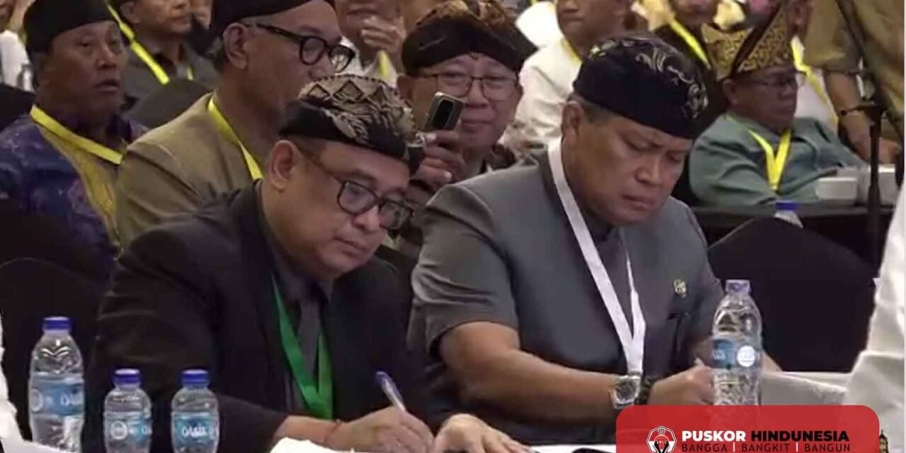 Penyampaian Visi Misi Dua Calon Kuat KPH di Mahasabha XIII PHDI: Tawarkan Rekonsiliasi dan Transformasi