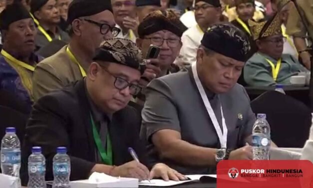 Penyampaian Visi Misi Dua Calon Kuat KPH di Mahasabha XIII PHDI: Tawarkan Rekonsiliasi dan Transformasi