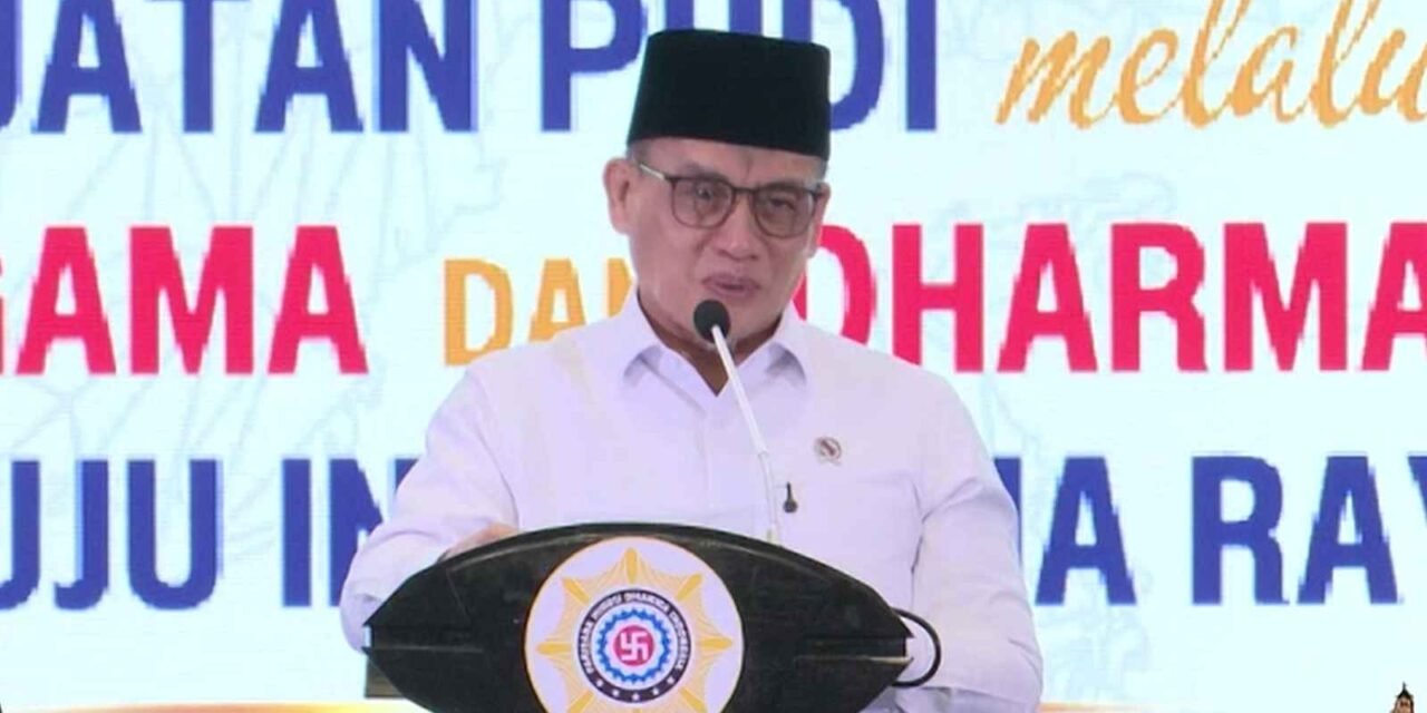 Wamen Agama Resmi Tutup Mahasabha XIII PHDI: Puji Transisi Demokratis dan Titipkan Tiga Pesan Kebangsaan