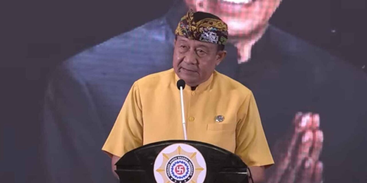 Sambutan Ketua PHDI di Pembukaan Mahasabha XIII: Seruan Membangun SDM Unggul dan Mengamalkan Panca Satya